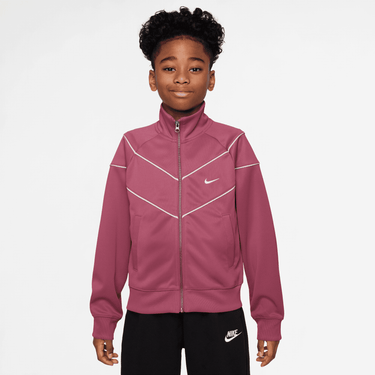 NIKE SPORTSWEAR BIG KIDS' (GIRLS') KNIT TRACK JACKET