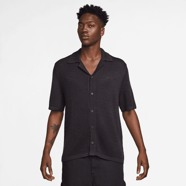 AIR JORDAN MEN'S KNIT SHORT-SLEEVE TOP