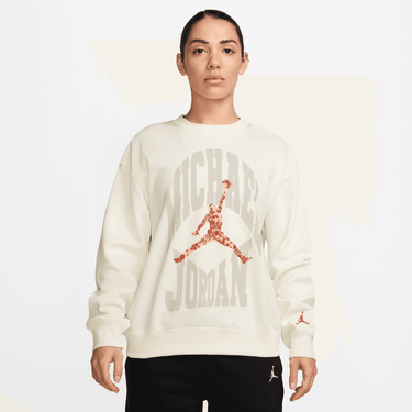 JORDAN BROOKLYN FLEECE WOMEN'S CREW-NECK SWEATSHIRT