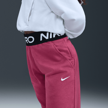 NIKE PRO FLEECE BIG KIDS' (GIRLS') DRI-FIT JOGGERS
