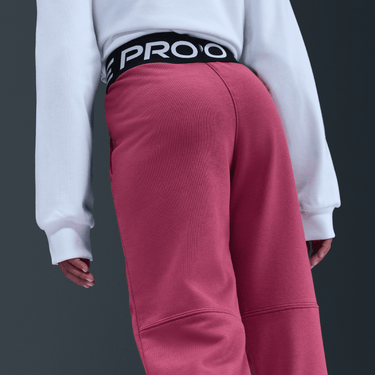 NIKE PRO FLEECE BIG KIDS' (GIRLS') DRI-FIT JOGGERS