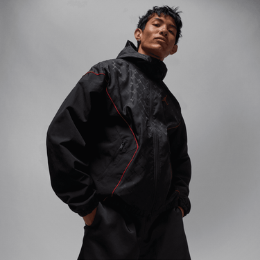 JORDAN BROOKLYN MEN'S PRINTED DRAFT JACKET