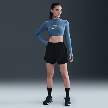 NIKE ONE WOMEN'S DRI-FIT 2-IN-1 SHORTS