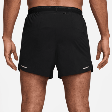 NIKE STRIDE MEN'S DRI-FIT 5" BRIEF-LINED PERFORATED RUNNING SHORTS