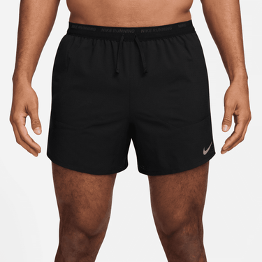 NIKE STRIDE MEN'S DRI-FIT 5" BRIEF-LINED PERFORATED RUNNING SHORTS