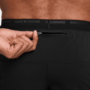 NIKE STRIDE MEN'S DRI-FIT 5" BRIEF-LINED PERFORATED RUNNING SHORTS