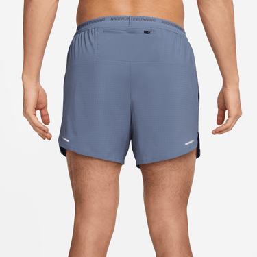 NIKE STRIDE MEN'S DRI-FIT 5" BRIEF-LINED PERFORATED RUNNING SHORTS
