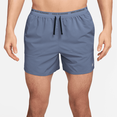 NIKE STRIDE MEN'S DRI-FIT 5" BRIEF-LINED PERFORATED RUNNING SHORTS