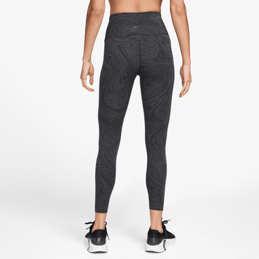 NIKE ZENVY WOMEN'S GENTLE-SUPPORT HIGH-WAISTED 7/8 PRINTED LEGGINGS