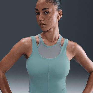 NIKE ONE FITTED WOMEN'S DRI-FIT CROPPED TANK TOP