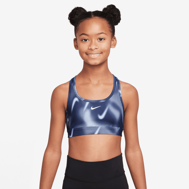 NIKE PRO SWOOSH BIG KIDS' (GIRLS') SPORTS BRA