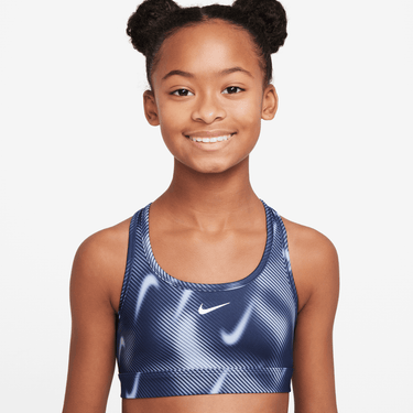 NIKE PRO SWOOSH BIG KIDS' (GIRLS') SPORTS BRA