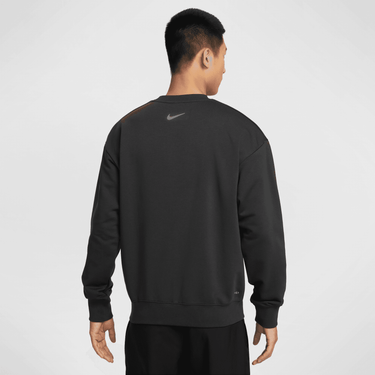 NIKE TRACK CLUB MEN'S DRI-FIT RUNNING FLEECE CREW-NECK SWEATSHIRT