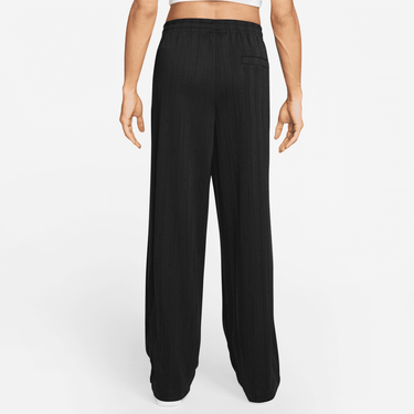 NIKE SPORTSWEAR WOMEN'S MID-RISE LOOSE JACQUARD STRIPED TRACK PANTS