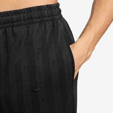 NIKE SPORTSWEAR WOMEN'S MID-RISE LOOSE JACQUARD STRIPED TRACK PANTS