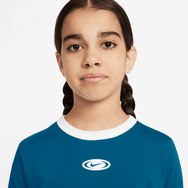 NIKE LFS BIG KIDS' (GIRLS') CROPPED T-SHIRT