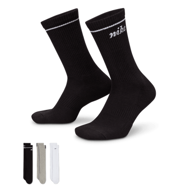 NIKE EVERYDAY PLUS CUSHIONED CREW SOCKS (3 PAIRS)
