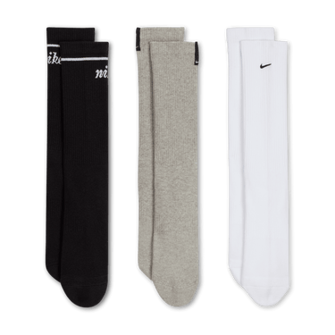 NIKE EVERYDAY PLUS CUSHIONED CREW SOCKS (3 PAIRS)