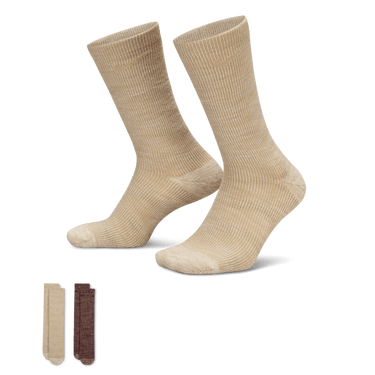 NIKE EVERYDAY CUSHIONED CREW SOCKS (2 PAIRS)