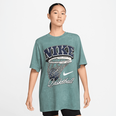 NIKE WOMEN'S LOOSE SHORT-SLEEVE BASKETBALL T-SHIRT