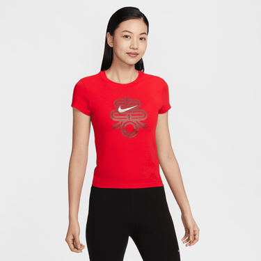 NIKE SPORTSWEAR CHILL KNIT WOMEN'S CROPPED T-SHIRT