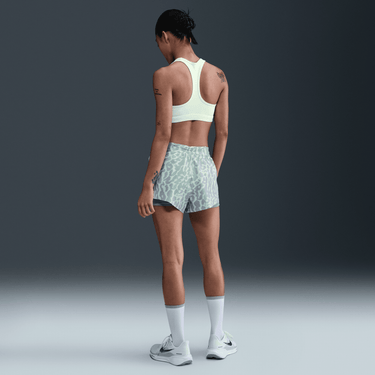 NIKE SWIFT WOMEN'S DRI-FIT MID-RISE 2-IN-1 PRINTED RUNNING SHORTS