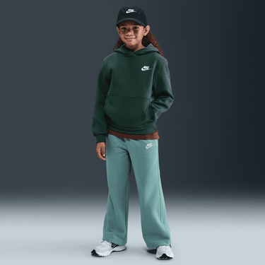 NIKE SPORTSWEAR CLUB FLEECE BIG KID'S (GIRLS) WIDE-LEG PANTS