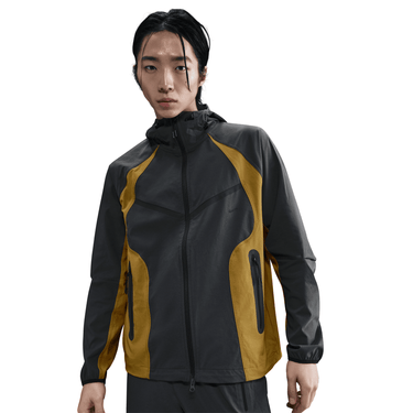 NIKE TECH MEN'S DRI-FIT WOVEN COLOR-BLOCK LOOSE OVERSIZED JACKET
