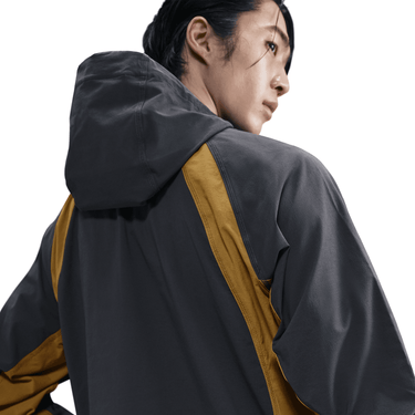 NIKE TECH MEN'S DRI-FIT WOVEN COLOR-BLOCK LOOSE OVERSIZED JACKET