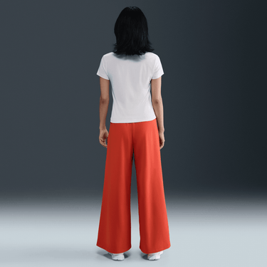 NIKE SPORTSWEAR WOMEN'S MID-RISE WIDE-LEG TRACK PANTS