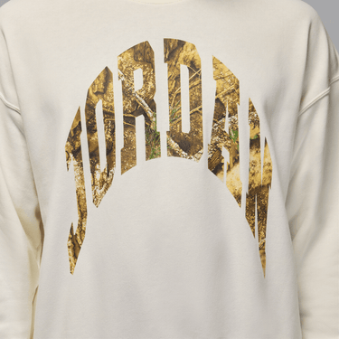 JORDAN BROOKLYN MEN'S FRENCH TERRY REALTREE CREW-NECK SWEATSHIRT