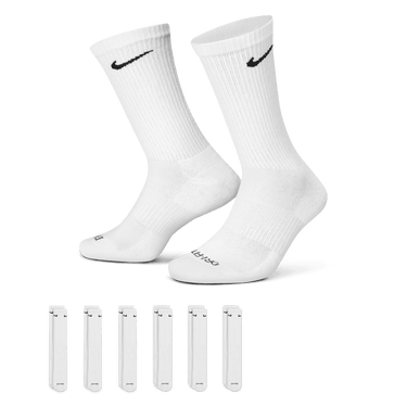 NIKE EVERYDAY PLUS CUSHIONED TRAINING CREW SOCKS (6 PAIRS)