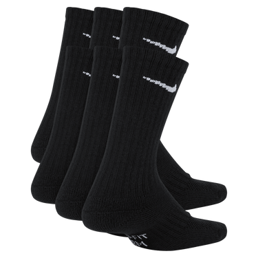NIKE EVERYDAY KIDS' CUSHIONED CREW SOCKS (6 PAIRS)
