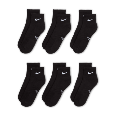 NIKE EVERYDAY KIDS' CUSHIONED ANKLE SOCKS (6 PRS)