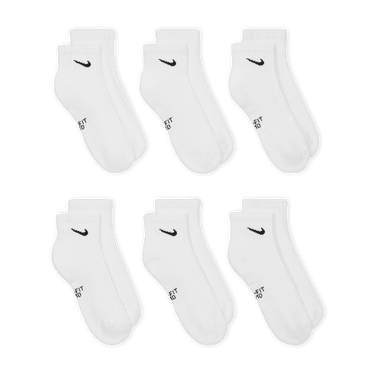 NIKE EVERYDAY KIDS' CUSHIONED ANKLE SOCKS (6 PAIRS)