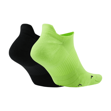 NIKE MULTIPLIER RUNNING NO-SHOW SOCKS (2 PAIRS)