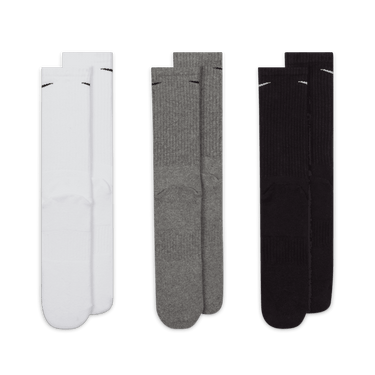 NIKE EVERYDAY CUSHIONED TRAINING CREW SOCKS (3 PAIRS)