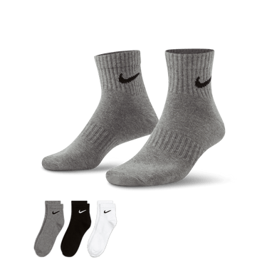 NIKE EVERYDAY LIGHTWEIGHT TRAINING ANKLE SOCKS (3 PAIRS)