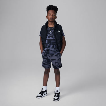 JORDAN KIDS MJ FLIGHT MVP AOP WOVEN SHORTS
