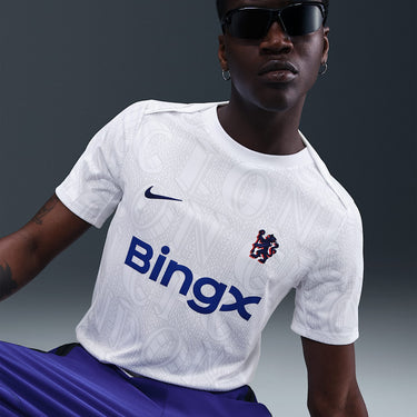 CHELSEA F.C. ACADEMY PRO MEN'S NIKE DRI-FIT FOOTBALL PRE-MATCH TOP