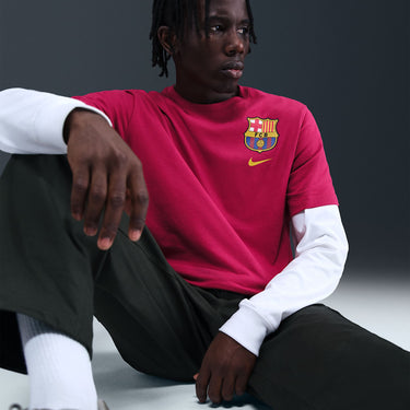 F.C. BARCELONA MEN'S NIKE FOOTBALL T-SHIRT