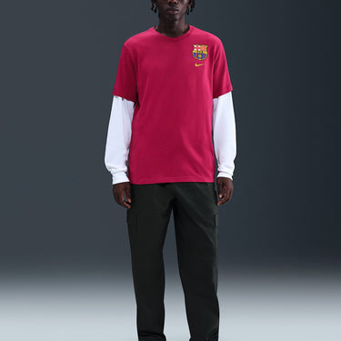 F.C. BARCELONA MEN'S NIKE FOOTBALL T-SHIRT