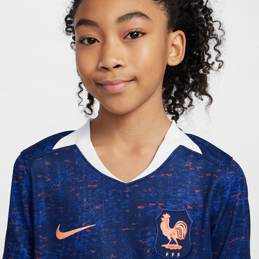 NIKE FFF 2025 STADIUM HOME (WOMEN'S TEAM) BIG KIDS' DRI-FIT SOCCER REPLICA JERSEY