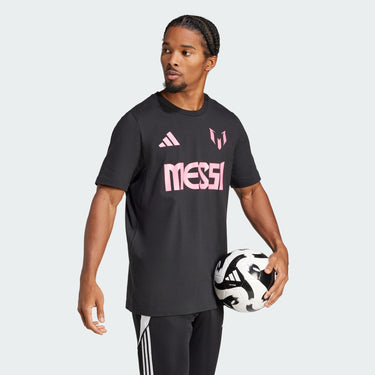 ADIDAS MESSI NAME AND NUMBER GRAPHIC TEE