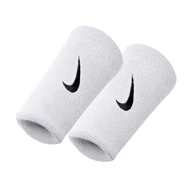 NIKE SWOOSH DOUBLEWIDE WRISTBANDS 2 PK