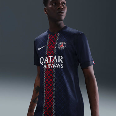 NIKE PARIS SAINT-GERMAIN 2025/26 STADIUM HOME MEN'S DRI-FIT SOCCER REPLICA JERSEY