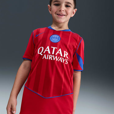 PARIS SAINT-GERMAIN 2025/26 STADIUM THIRD BIG KIDS' NIKE DRI-FIT TOTAL 90 SOCCER REPLICA JERSEY