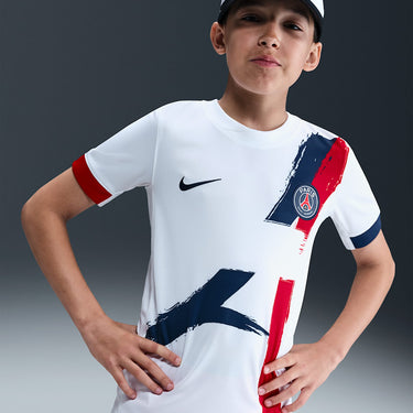 PARIS SAINT-GERMAIN 2024/25 STADIUM AWAY OLDER KIDS' NIKE DRI-FIT FOOTBALL REPLICA SHIRT