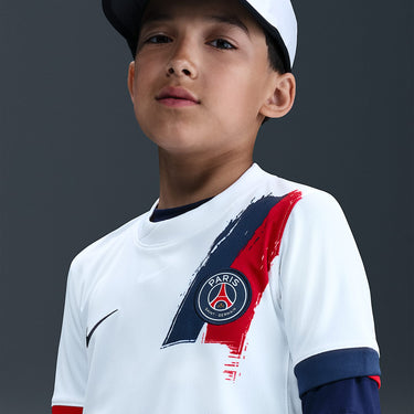 PARIS SAINT-GERMAIN 2024/25 STADIUM AWAY OLDER KIDS' NIKE DRI-FIT FOOTBALL REPLICA SHIRT