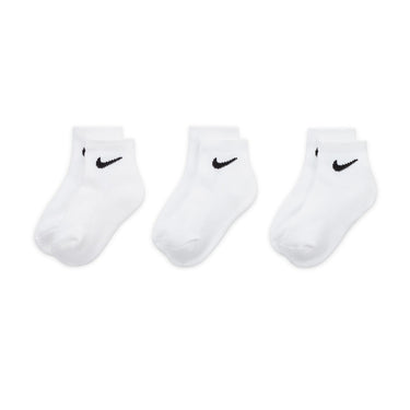 NIKE LITTLE KIDS' CUSHIONED ANKLE SOCKS (3 PAIRS)